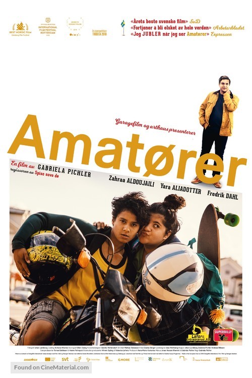 Amat&ouml;rer - Norwegian Movie Poster