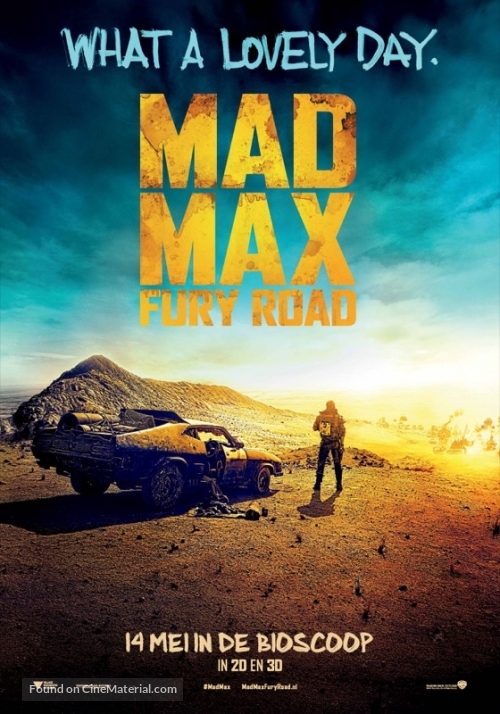Mad Max: Fury Road - Dutch Movie Poster