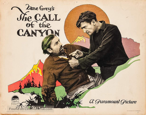 The Call of the Canyon - Movie Poster