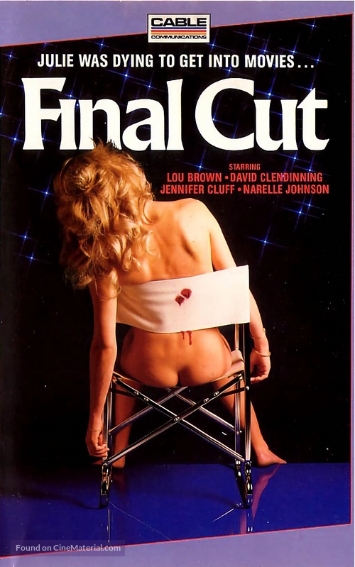 Final Cut - VHS movie cover