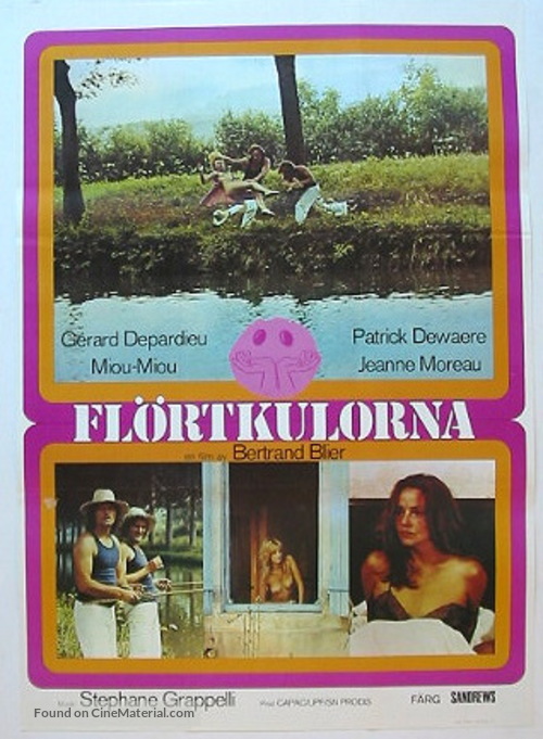 Les valseuses - Swedish Movie Poster