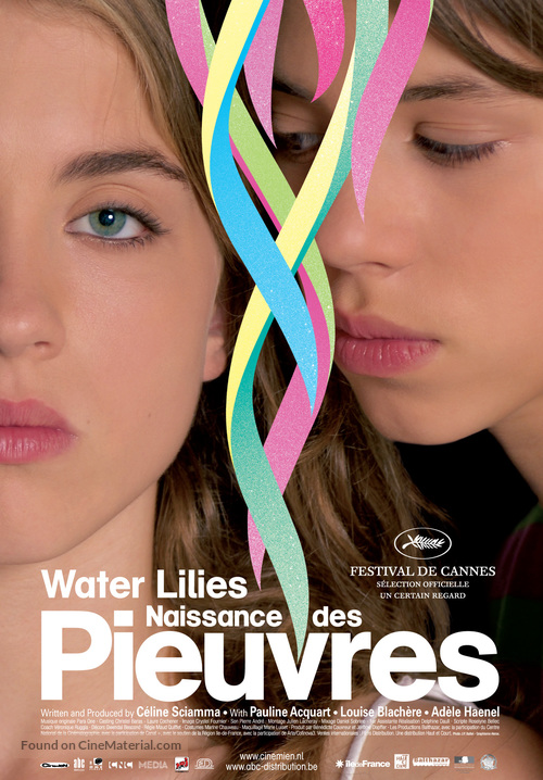 Naissance des pieuvres - Dutch Movie Poster