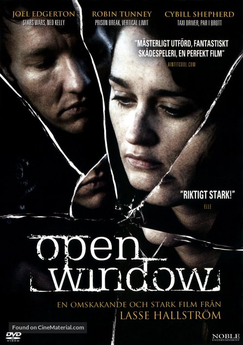 Open Window - Swedish Movie Cover