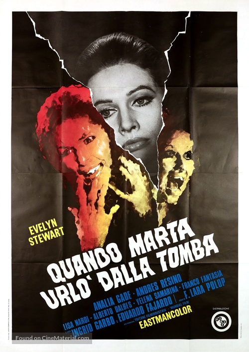 Mansi&oacute;n de la niebla, La - Italian Movie Poster