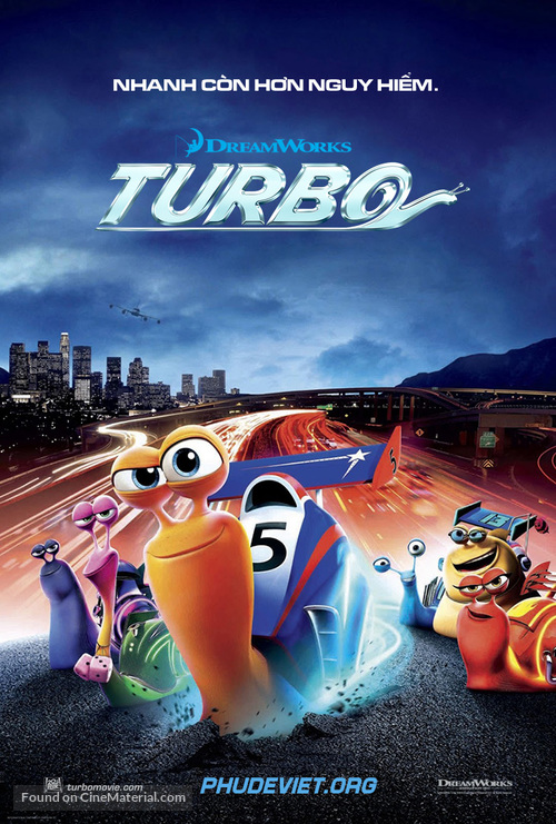 Turbo - Vietnamese Movie Poster