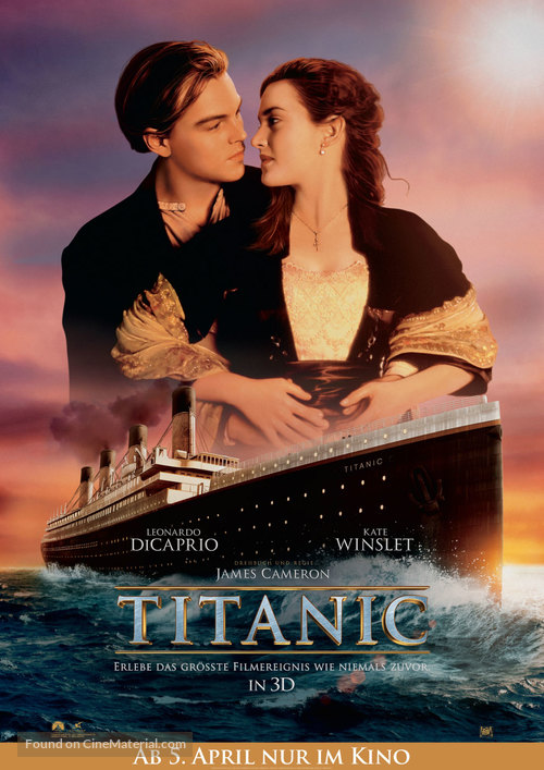 Titanic - German Movie Poster