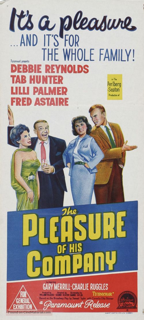 The Pleasure of His Company - Australian Movie Poster