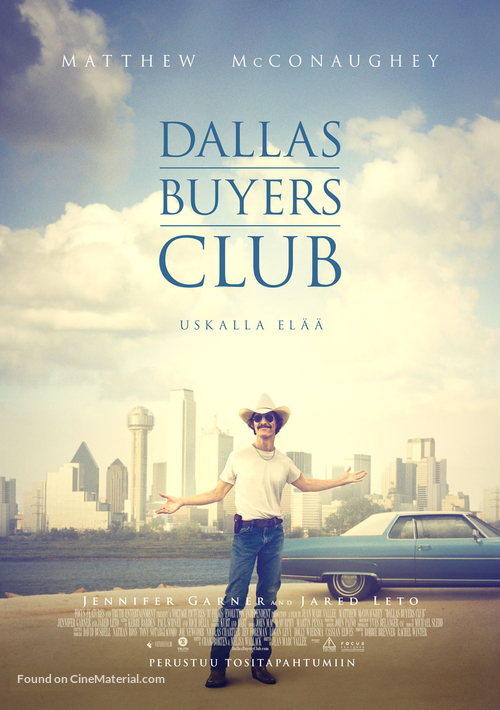 Dallas Buyers Club - Finnish Movie Poster