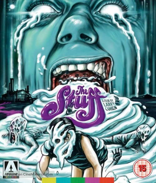 The Stuff - British Blu-Ray movie cover