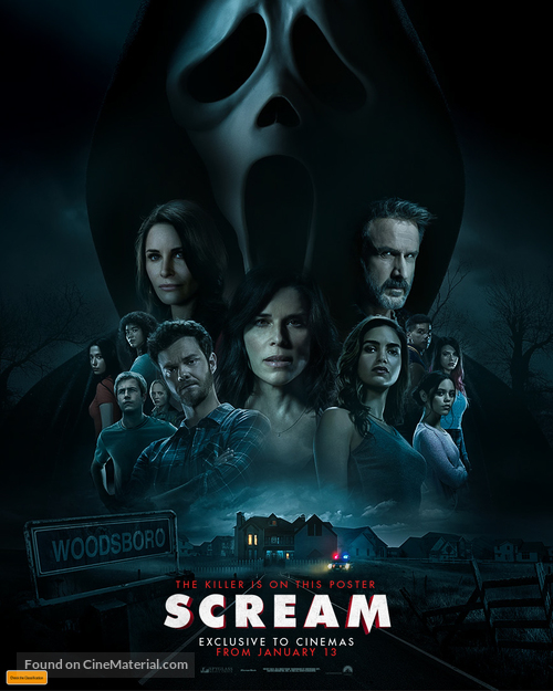 Scream - Australian Movie Poster