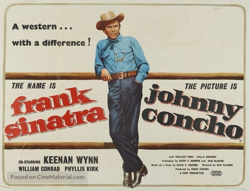 Johnny Concho - British Movie Poster