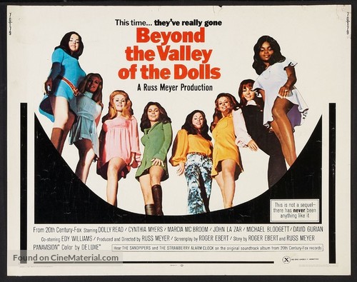 Beyond the Valley of the Dolls - Movie Poster