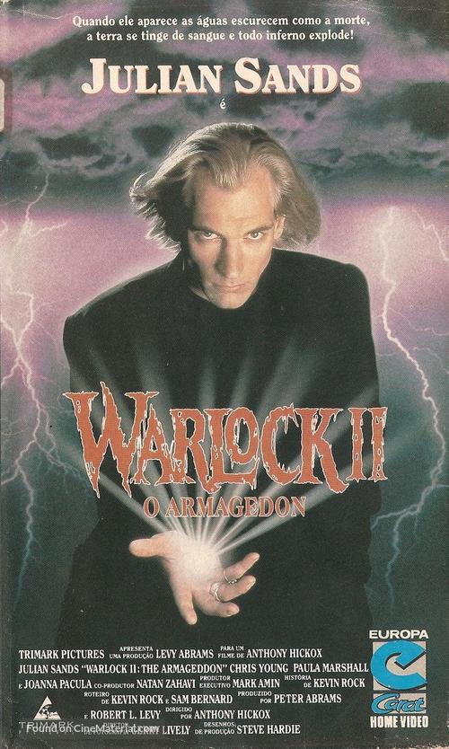 Warlock: The Armageddon - Brazilian VHS movie cover
