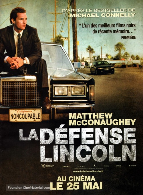 The Lincoln Lawyer - French Movie Poster