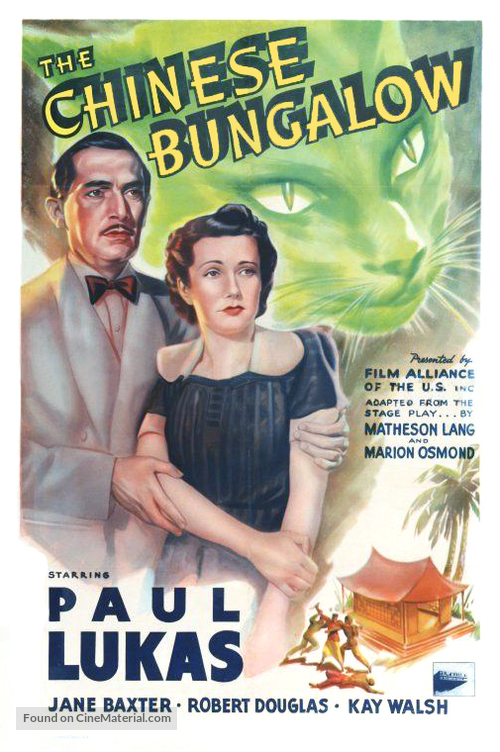 The Chinese Bungalow - Movie Poster