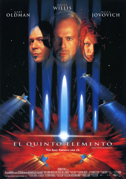 The Fifth Element - Spanish Movie Poster
