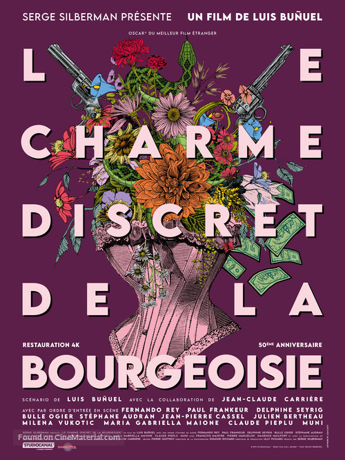 Le charme discret de la bourgeoisie - French Re-release movie poster