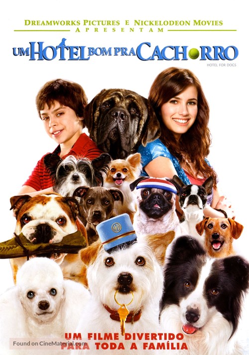 Hotel for Dogs - Brazilian DVD movie cover