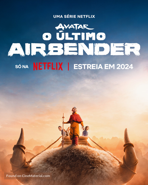 &quot;Avatar: The Last Airbender&quot; - Portuguese Movie Poster