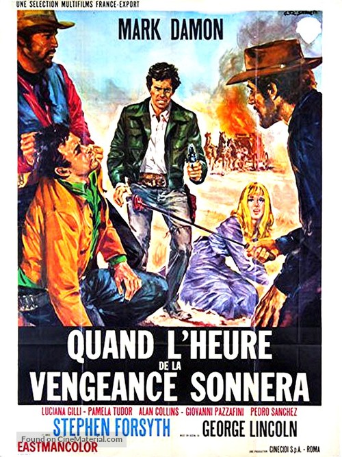 La morte non conta i dollari - French Movie Poster