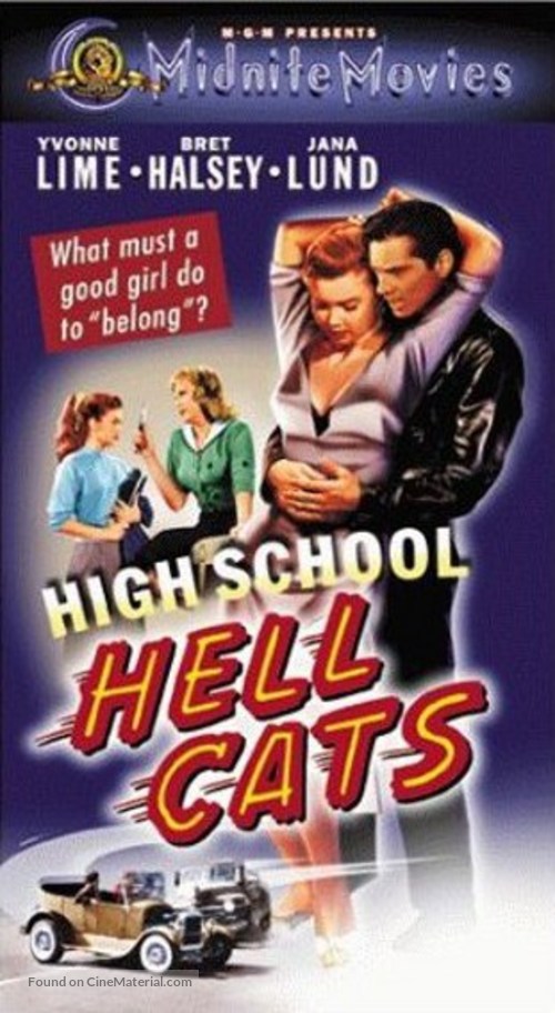 High School Hellcats - VHS movie cover