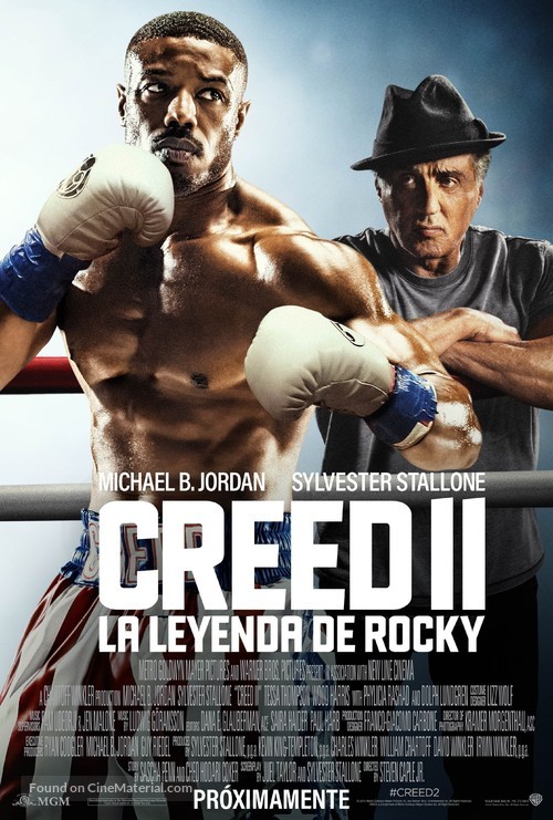 Creed II - Spanish Movie Poster