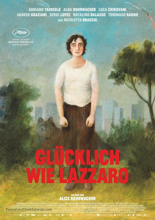 Lazzaro felice - German Movie Poster