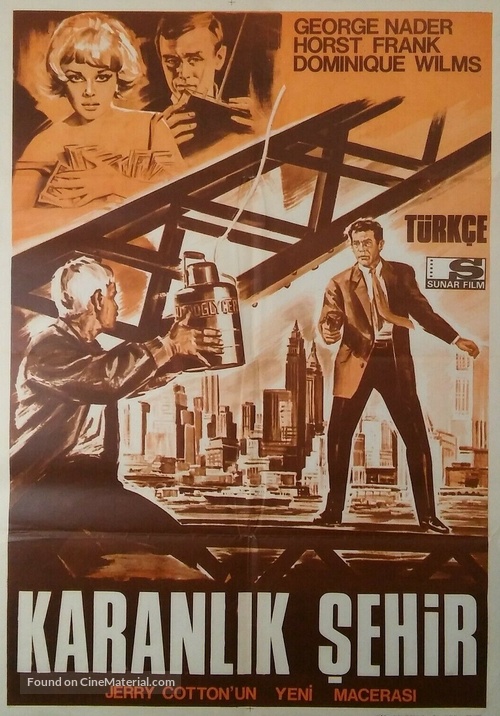 Alarm in New York City - Turkish Movie Poster