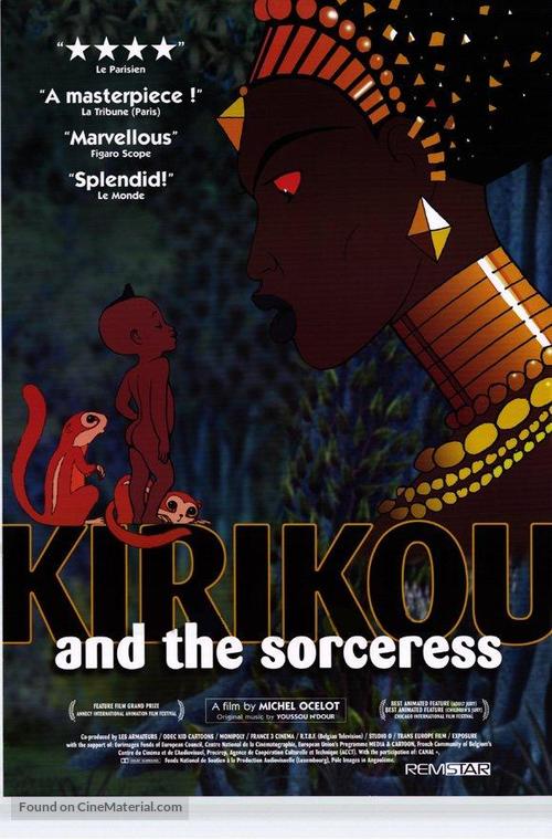 Kirikou et la sorci&egrave;re - Movie Poster