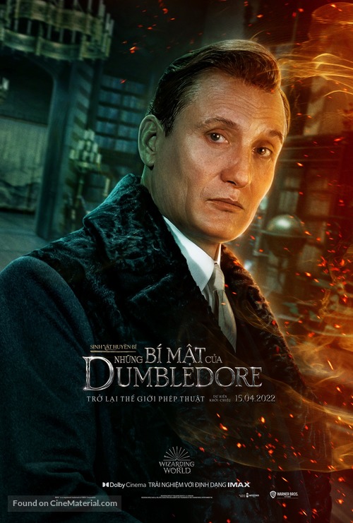 Fantastic Beasts: The Secrets of Dumbledore - Vietnamese Movie Poster