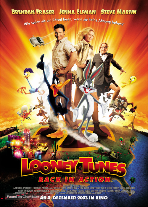 Looney Tunes: Back in Action - German Movie Poster