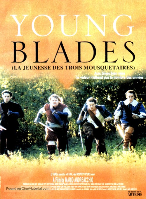 Young Blades - French Movie Poster