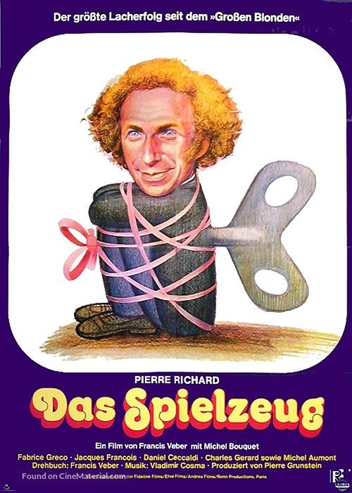 Le jouet - German Movie Poster