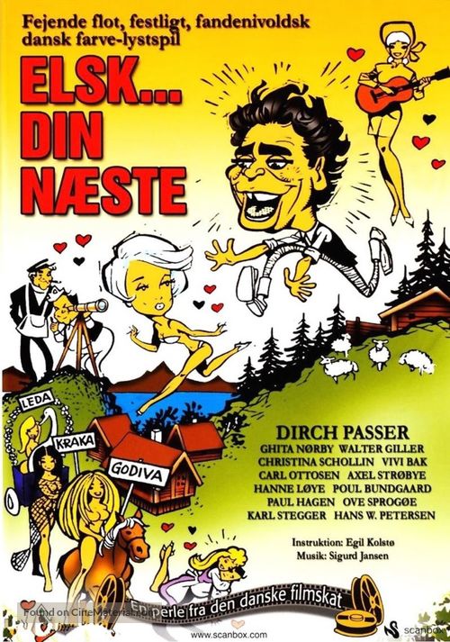 Elsk... din n&aelig;ste! - Danish Movie Cover