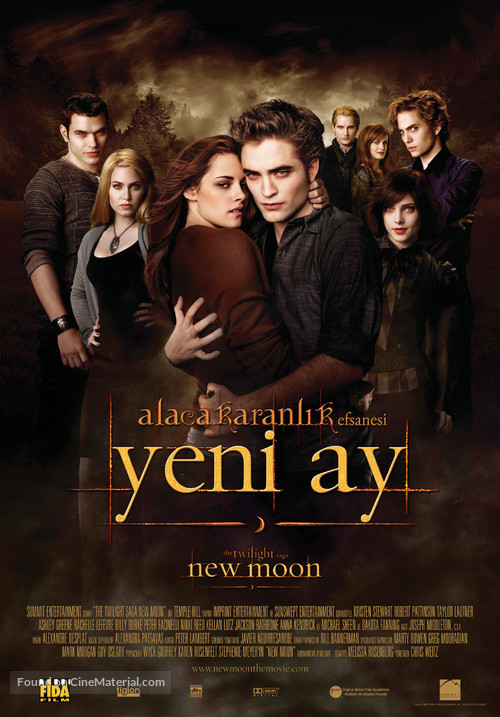 The Twilight Saga: New Moon - Turkish Movie Poster
