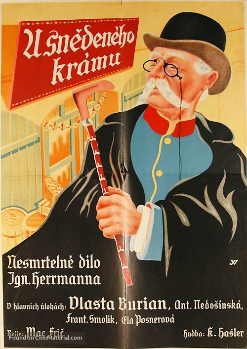 U sneden&eacute;ho kr&aacute;mu - Czech Movie Poster