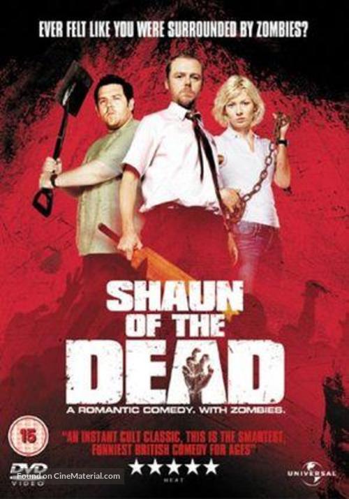 Shaun of the Dead - British DVD movie cover