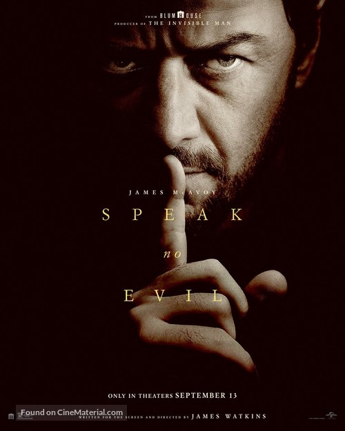 Speak No Evil - Movie Poster