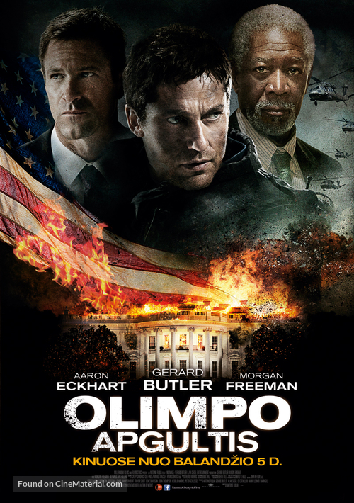 Olympus Has Fallen - Lithuanian Movie Poster