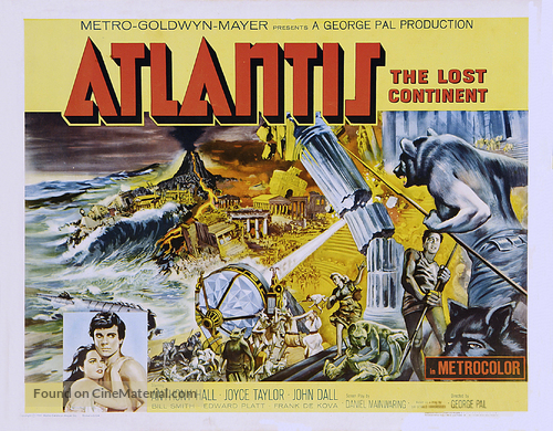 Atlantis, the Lost Continent - Movie Poster