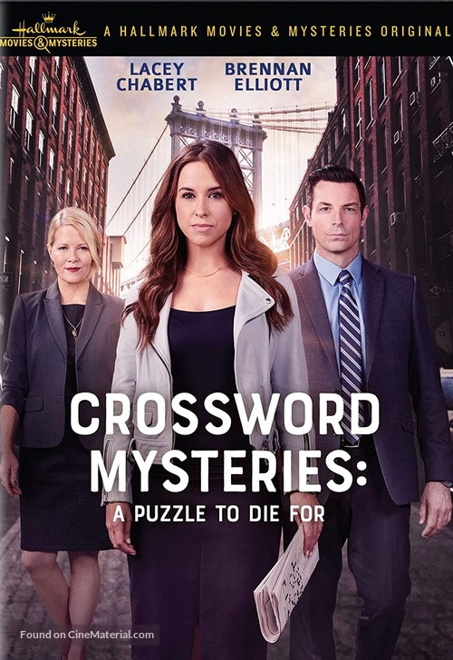 &quot;The Crossword Mysteries&quot; A Puzzle to Die For - DVD movie cover