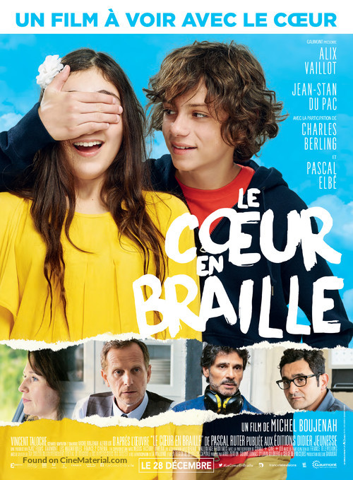 Le coeur en braille - French Movie Poster