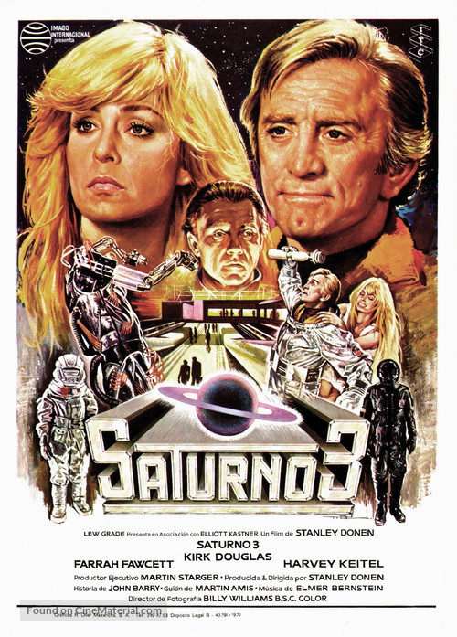 Saturn 3 - Spanish Movie Poster