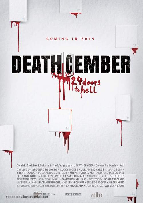 Deathcember - German Movie Poster