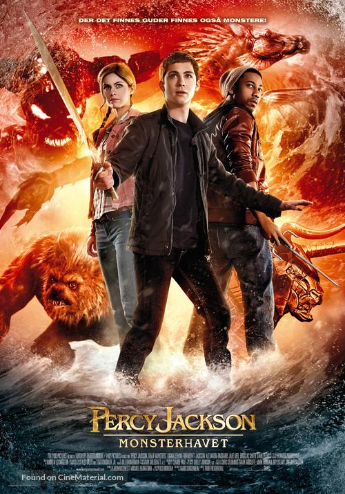 Percy Jackson: Sea of Monsters - Norwegian Movie Poster