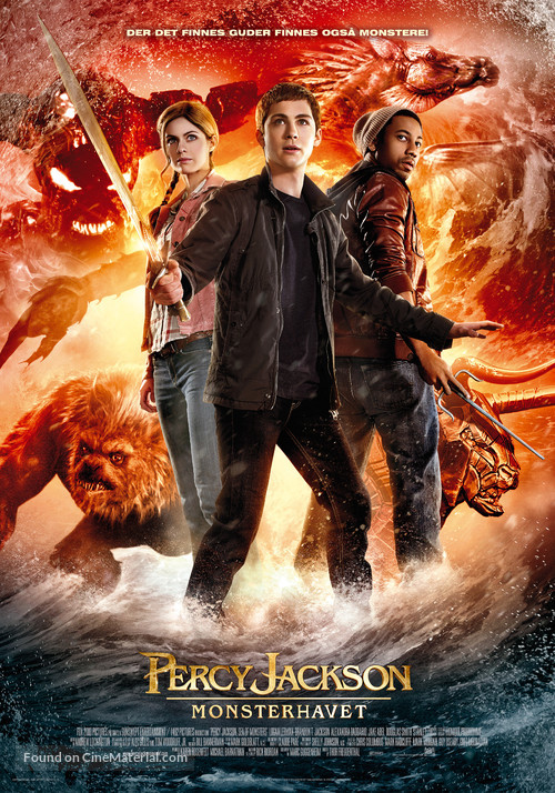 Percy Jackson: Sea of Monsters - Norwegian Movie Poster