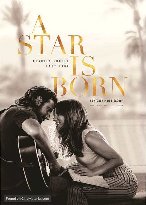 A Star Is Born - Dutch Movie Poster