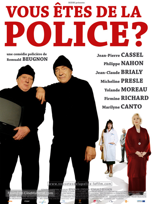 Vous &ecirc;tes de la police? - French poster