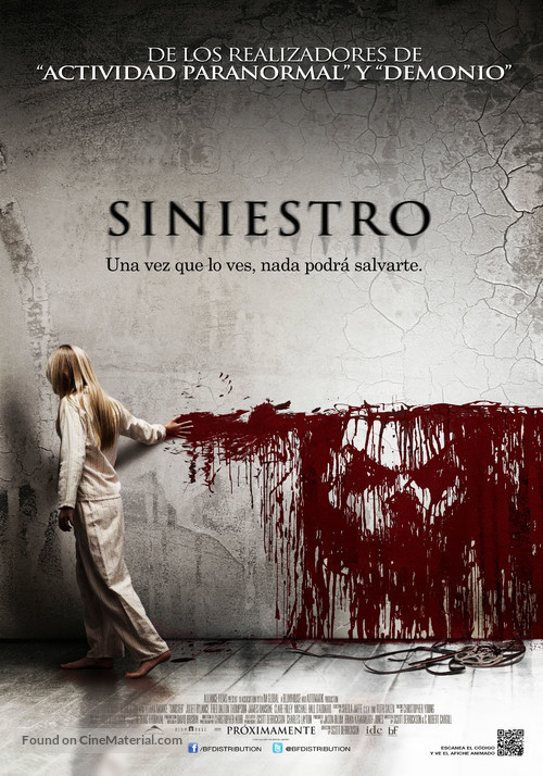 Sinister - Chilean Movie Poster