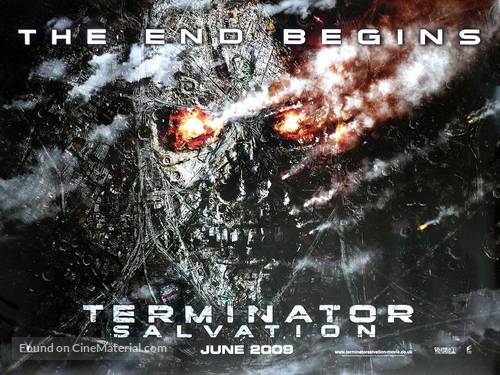 Terminator Salvation - British Movie Poster